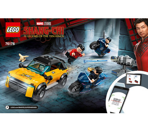 LEGO Escape from The Ten Rings 76176 Инструкции