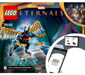 LEGO Eternals' Aerial Assault Set 76145 Instructions