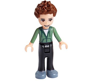 LEGO Ethan med Grön Huvtröja Minifigur