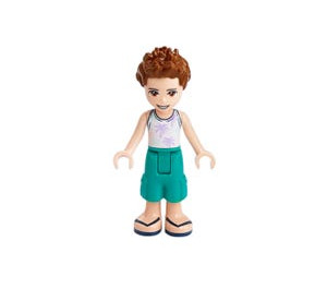 LEGO Ethan met Turquoise Cargo Pants Minifiguur