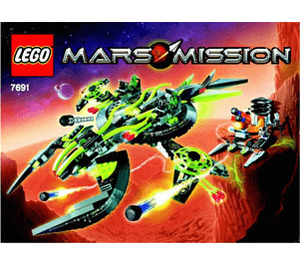 LEGO ETX Alien Mothership Assault  Set 7691 Instructions
