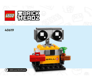 LEGO EVE & WALL-E Set 40619 Instructions