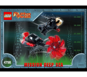 LEGO Evil Ogel Attack 4798 Istruzioni