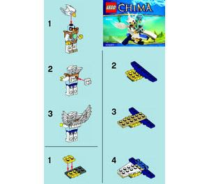 LEGO Ewar's Acro Fighter Set 30250 Instructions