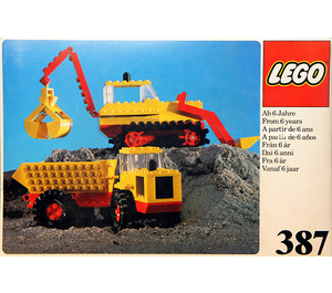 LEGO Excavator en Dumper 387