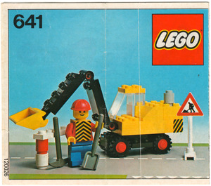 LEGO Excavator Set 641 Instructions