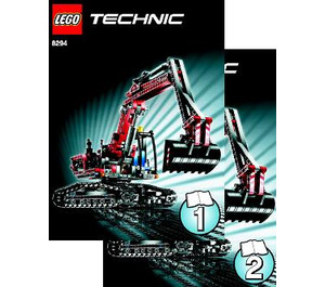 LEGO Excavator Set 8294 Instructions