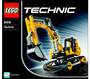 LEGO Excavator Set 8419 Instructions