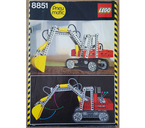 LEGO Excavator Set 8851 Instructions