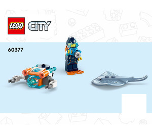 LEGO Explorer Diving Boat Set 60377 Instructions
