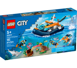 LEGO Explorer Diving Boat Set 60377 Packaging