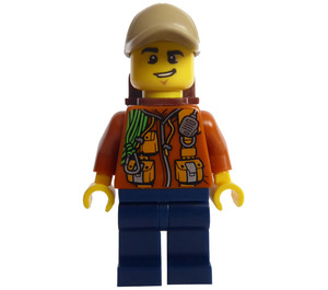 LEGO Explorer met Rugzak minifiguur
