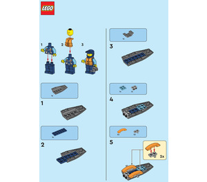 LEGO Explorer mit Water Scooter 952309 Instructions
