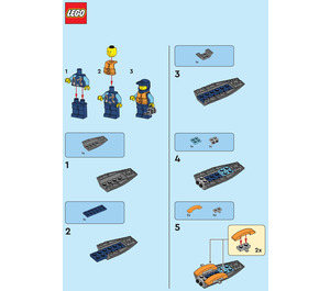 LEGO Explorer with Water Scooter Set 952309 Instructions