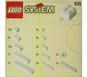 LEGO Extra Bricks dans blanc 635