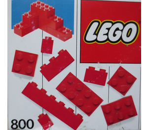 LEGO Extra Bricks Rood 800-2