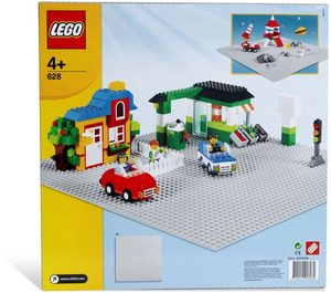 LEGO Extra Grand Building assiette Gris clair 628-1