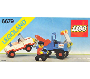 LEGO Exxon Tow Truck Set 6679-2