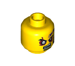 LEGO Eyezor Minifigure Head (Recessed Solid Stud) (3626 / 19306)