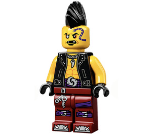 LEGO Eyezor s Tmavě červená Nohy Minifigurka