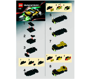 LEGO EZ-Roadster Set 8148 Instructions