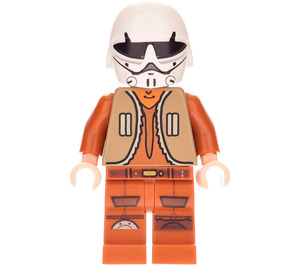 LEGO Ezra Bridger con Beige scuro Gilet e Casco Minifigure