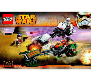 LEGO Ezra's Speeder Bike Set 75090 Instructions