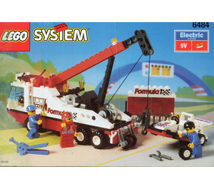 LEGO F1 Hauler Set 6484 Instructions