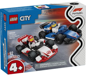 LEGO F1 Williams Racing & Haas F1 Race Cars 60464