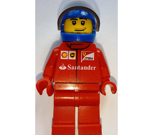 LEGO F14 T & Scuderia Ferrari Truck Scooter Driver Minifigure