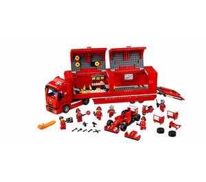 LEGO F14 T Scuderia Ferrari Truck Set 75913 Brick Owl LEGO Marketplace