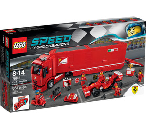 LEGO F14 T & Scuderia Ferrari Truck Set 75913 Packaging