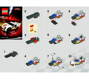 LEGO F40 Set 30192 Instructions