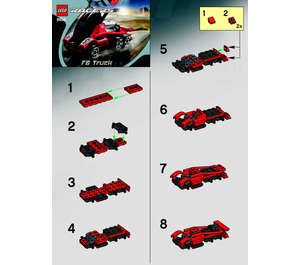 LEGO F6 Truck 8656 Instructions