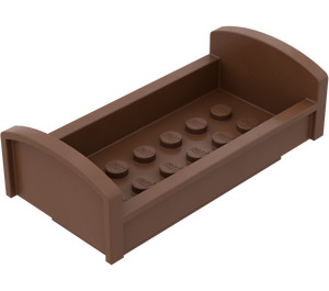 LEGO Fabuland Brown Fabuland Bed Cadre (4336)
