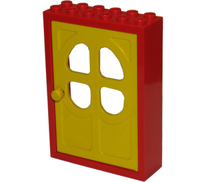 LEGO Fabuland Tür Rahmen mit Gelb Tür