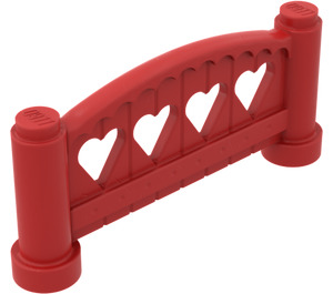 LEGO Fabuland Fence 1 x 6 x 2 Rounded (2040)