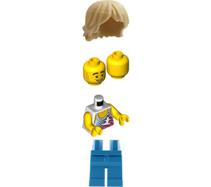 LEGO Fairground Bell Hamer Striker minifiguur