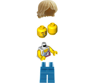 LEGO Fairground Bell Hammare Striker Minifigur