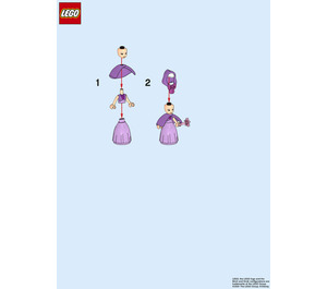 LEGO Fairy Godmother Set 302109 Instructions