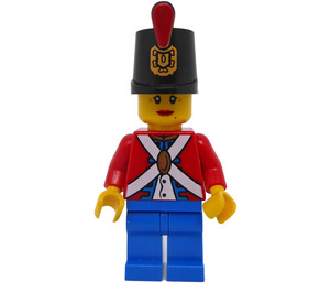 LEGO Fairytale & Historic Imperial Female Soldier avec Decorated Shako Figurine