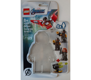 LEGO Falcon & Noir Widow Team-En haut 40418 Packaging