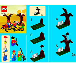 LEGO Fall Scene 40057 Instructions