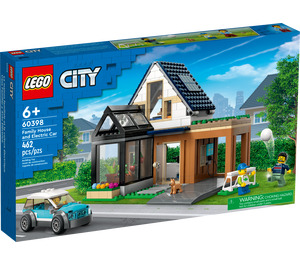 LEGO Family House and Electric Car Set 60398 Packaging