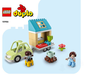 LEGO Family House on Wheels 10986 Anleitungen