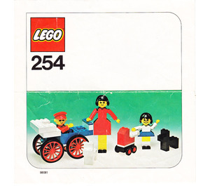 LEGO Family 254-1 Byggeinstruksjoner