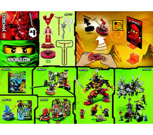 LEGO Fangdam Set 9571 Instructions