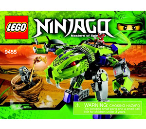 LEGO Fangpyre Mech Set 9455 Instructions