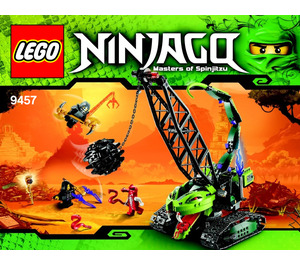 LEGO Fangpyre Wrecking Bal 9457 Instructions