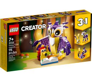 LEGO Fantasy Forest Creatures Set 31125 Packaging